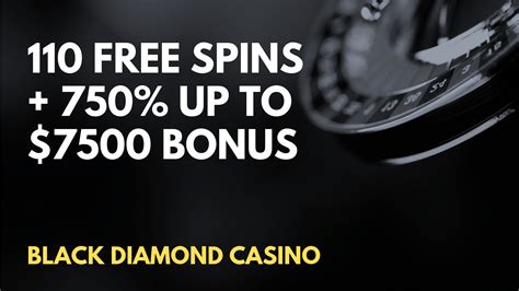 black diamond casino bonus code